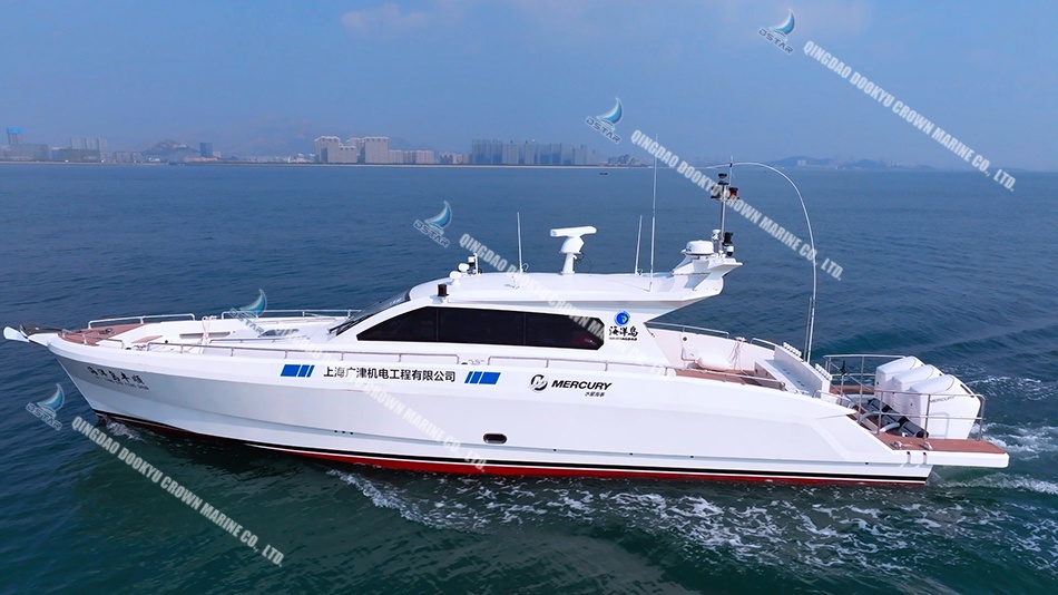 17米铝合金豪华游艇概览